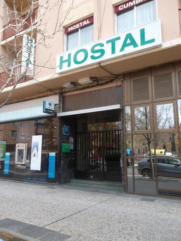 Hostal Cumbre Saragossa Zewnętrze zdjęcie