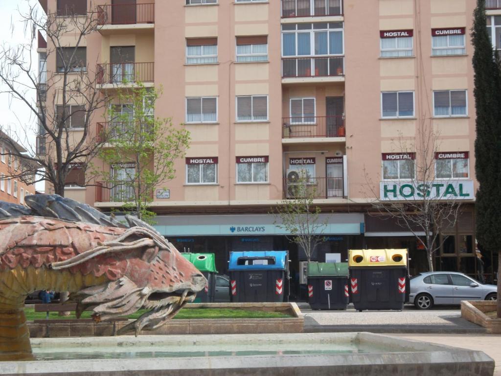 Hostal Cumbre Saragossa Zewnętrze zdjęcie